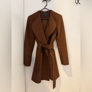 Ann Taylor Brown Belted Trench Coat